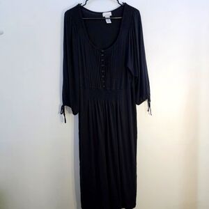 Chelsea Studio Elegant Black Women's Dress 16w